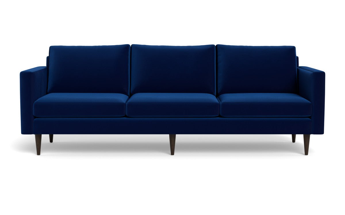 Wallace 98" Untufted Estate Sofa - Superb Cobalt