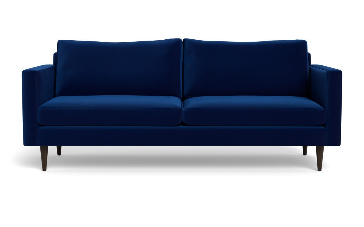 Wallace 85" Untufted Sofa - Superb Cobalt