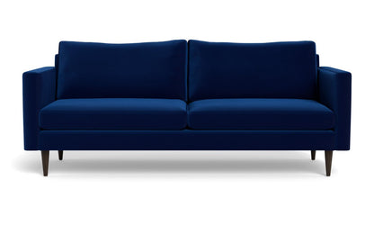 Wallace 85" Untufted Sofa - Superb Cobalt
