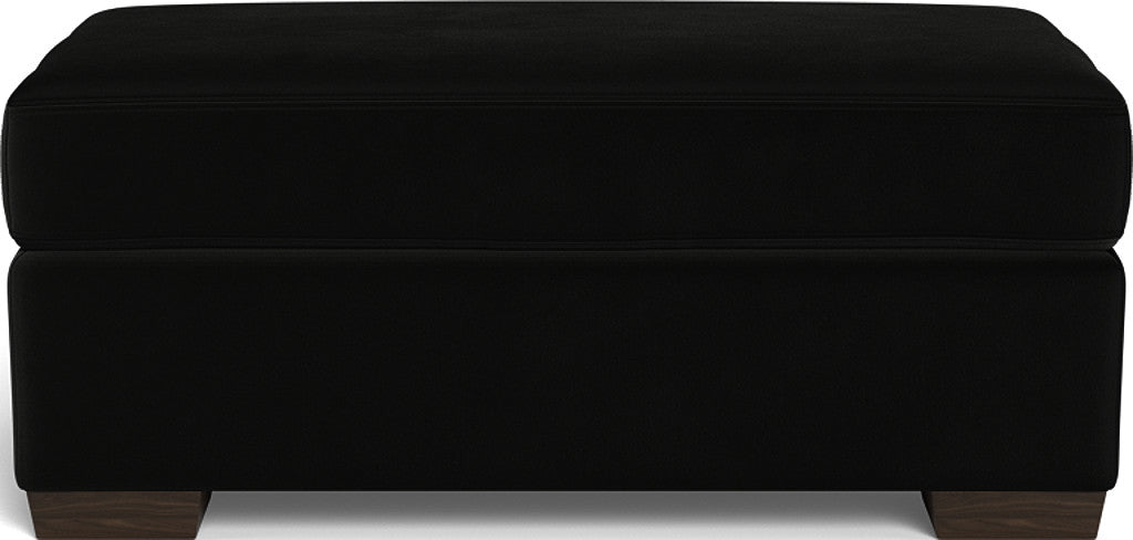 Mesa Storage Ottoman - Superb Cobalt