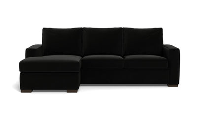 Mesa 101" Reversible Sofa Chaise - Superb Gunmetal