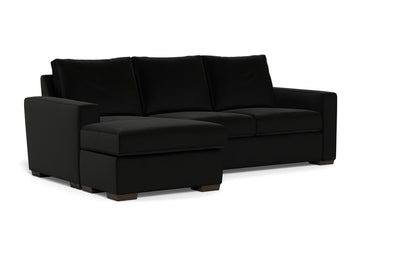 Mesa 101" Reversible Sofa Chaise - Superb Gunmetal