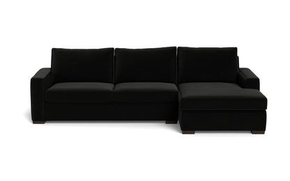 Mesa 123" Right Chaise Sectional - Superb Gunmetal