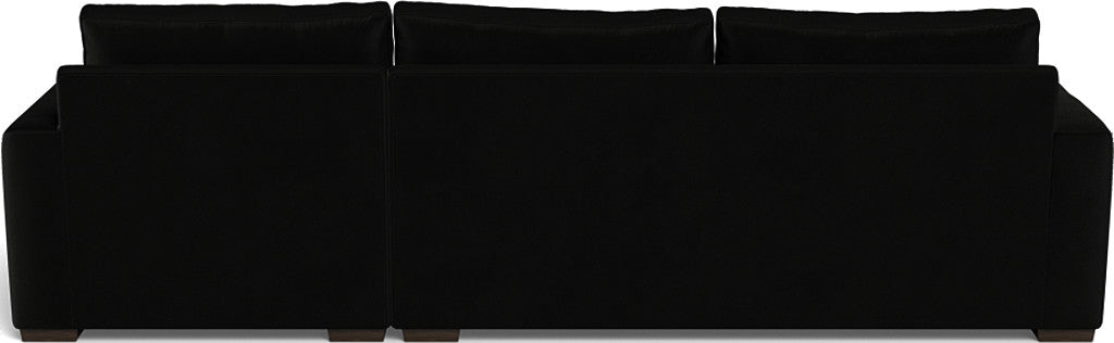 Mesa 123" Right Chaise Sectional - Superb Gunmetal