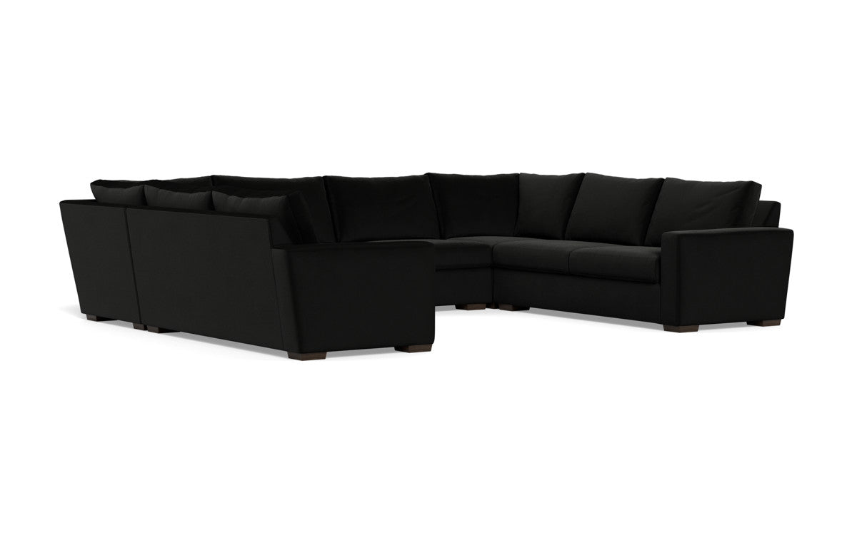 Mesa 154" Condo U Sectional - Superb Gunmetal