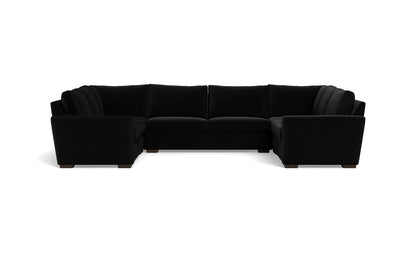 Mesa 154" Condo U Sectional - Superb Gunmetal