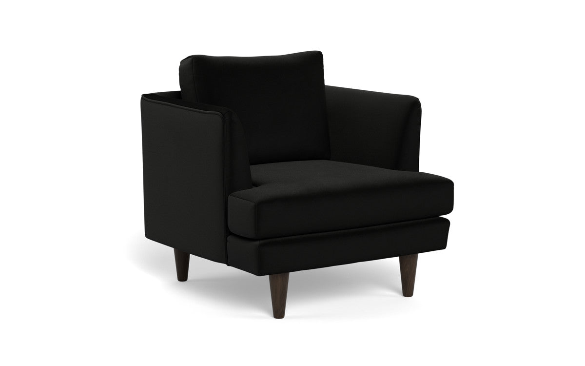 Rainey 35" Armchair - Superb Gunmetal