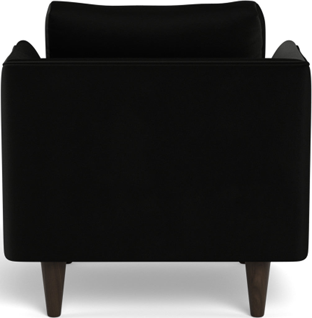 Rainey 35" Armchair - Superb Gunmetal