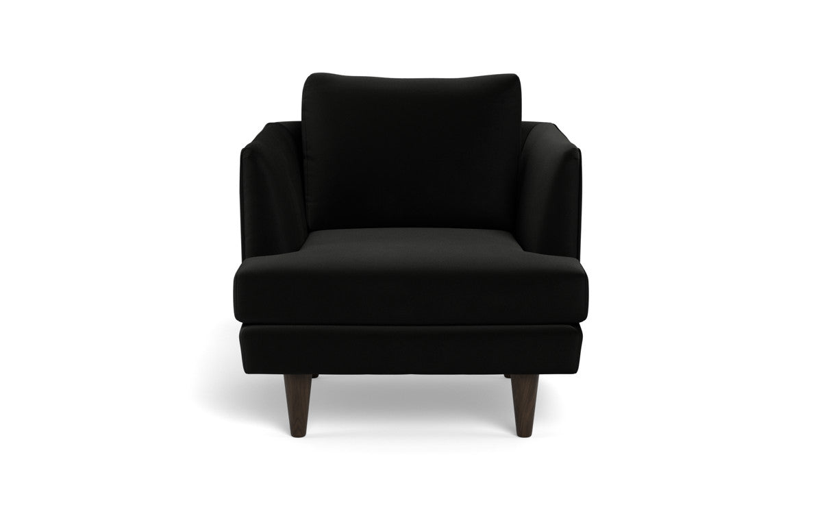 Rainey 35" Armchair - Superb Gunmetal