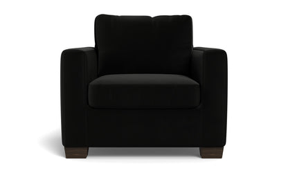 Track 36" Arm Chair - Superb Gunmetal