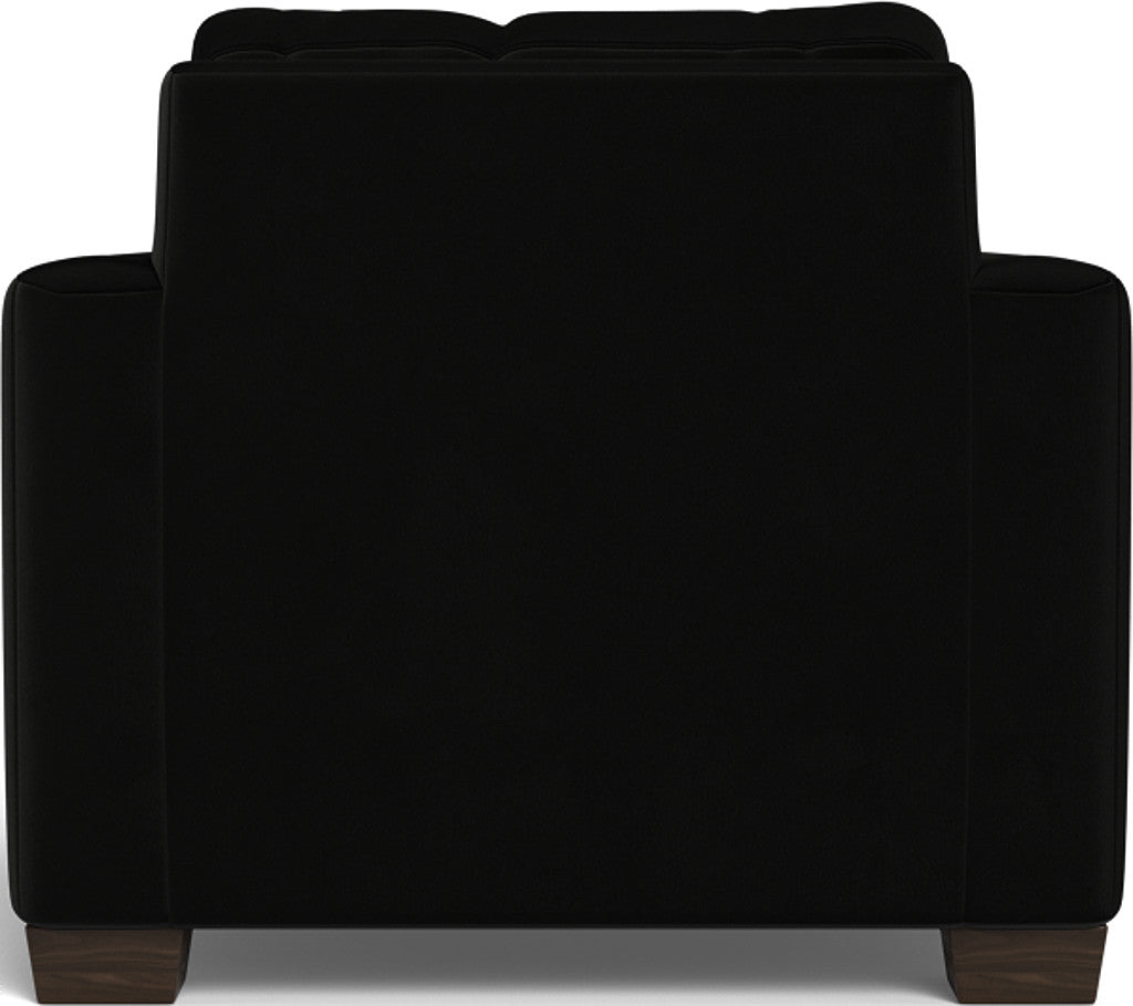 Track 36" Arm Chair - Superb Gunmetal