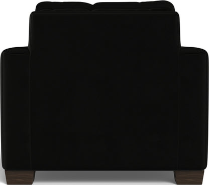 Track 36" Arm Chair - Superb Gunmetal