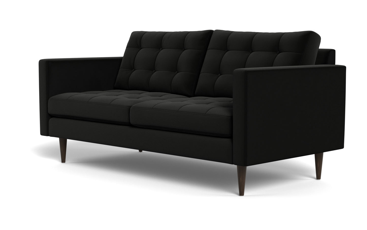 Wallace 74" Apartment Sofa - Superb Gunmetal