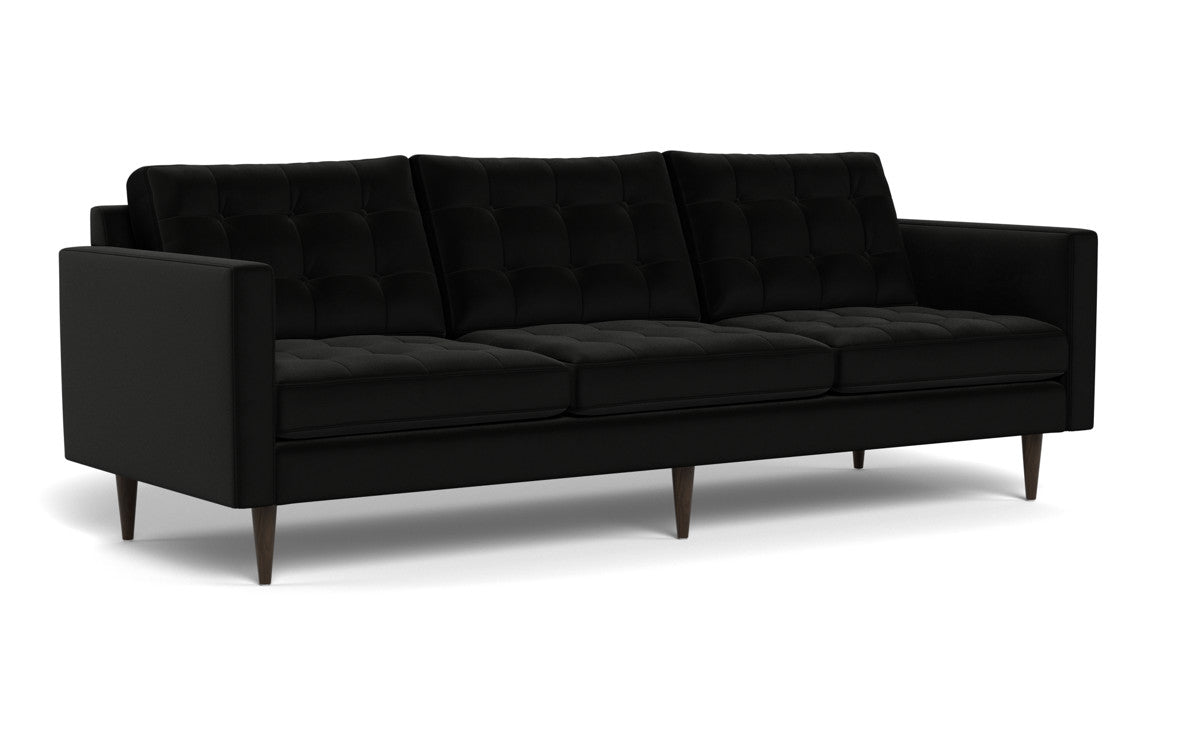 Wallace 98" Estate Sofa - Superb Gunmetal