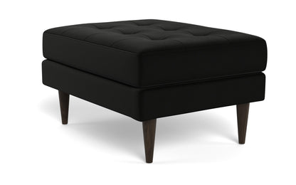 Wallace Ottoman - Superb Gunmetal