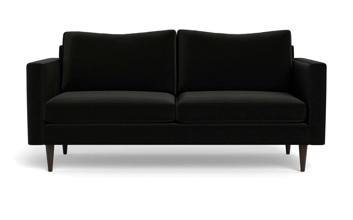 Wallace 74" Untufted Apartment Sofa - Superb Gunmetal