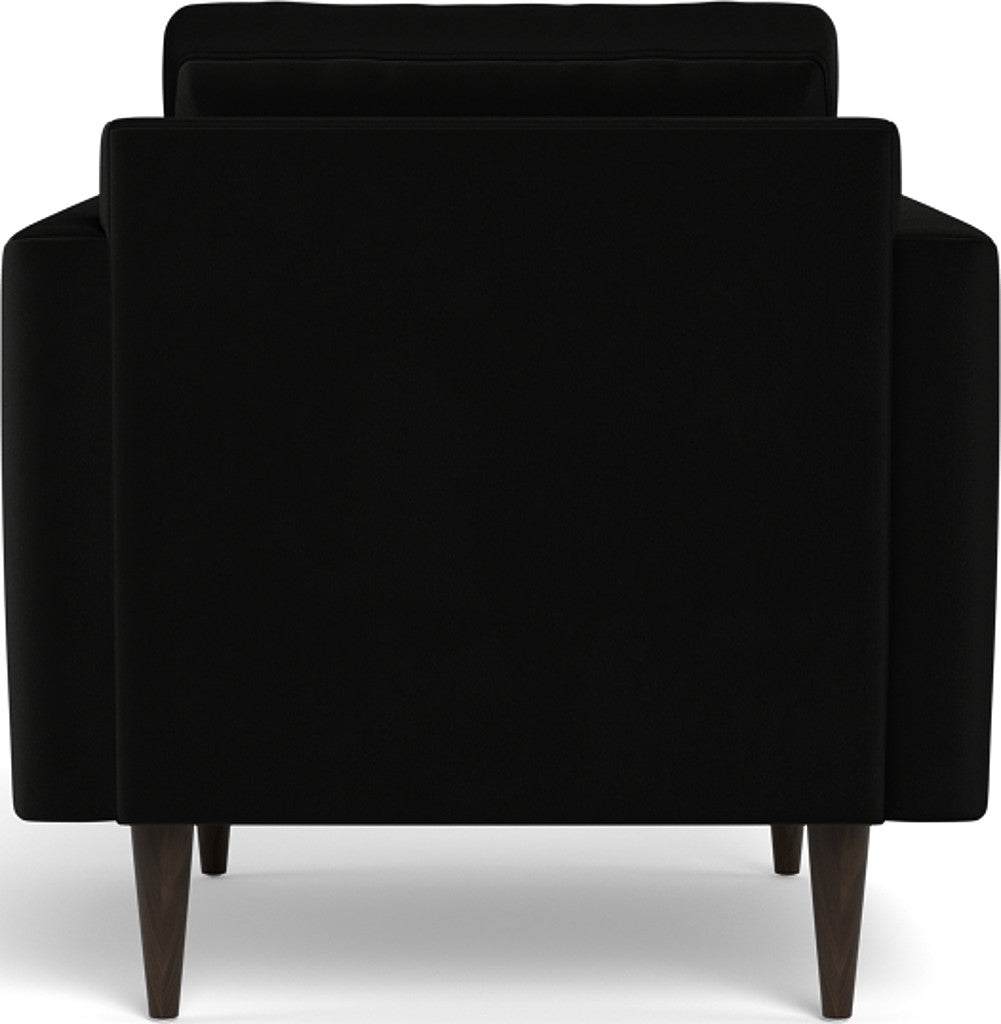 Wallace 34" Untufted Arm Chair - Superb Cobalt