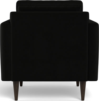 Wallace 34" Untufted Arm Chair - Superb Cobalt