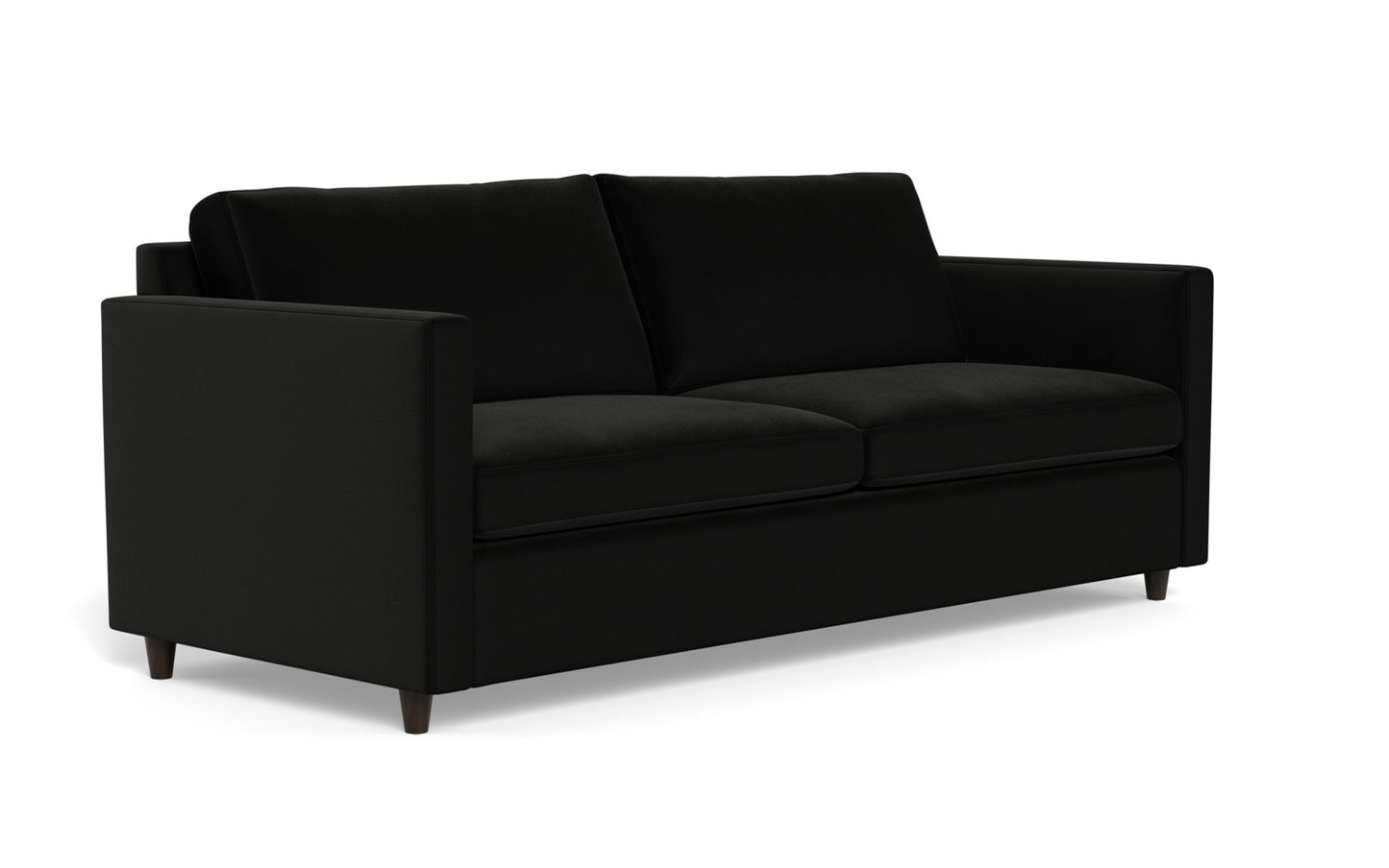 Wallace 74" Untufted Queen Sleeper Sofa - Superb Gunmetal