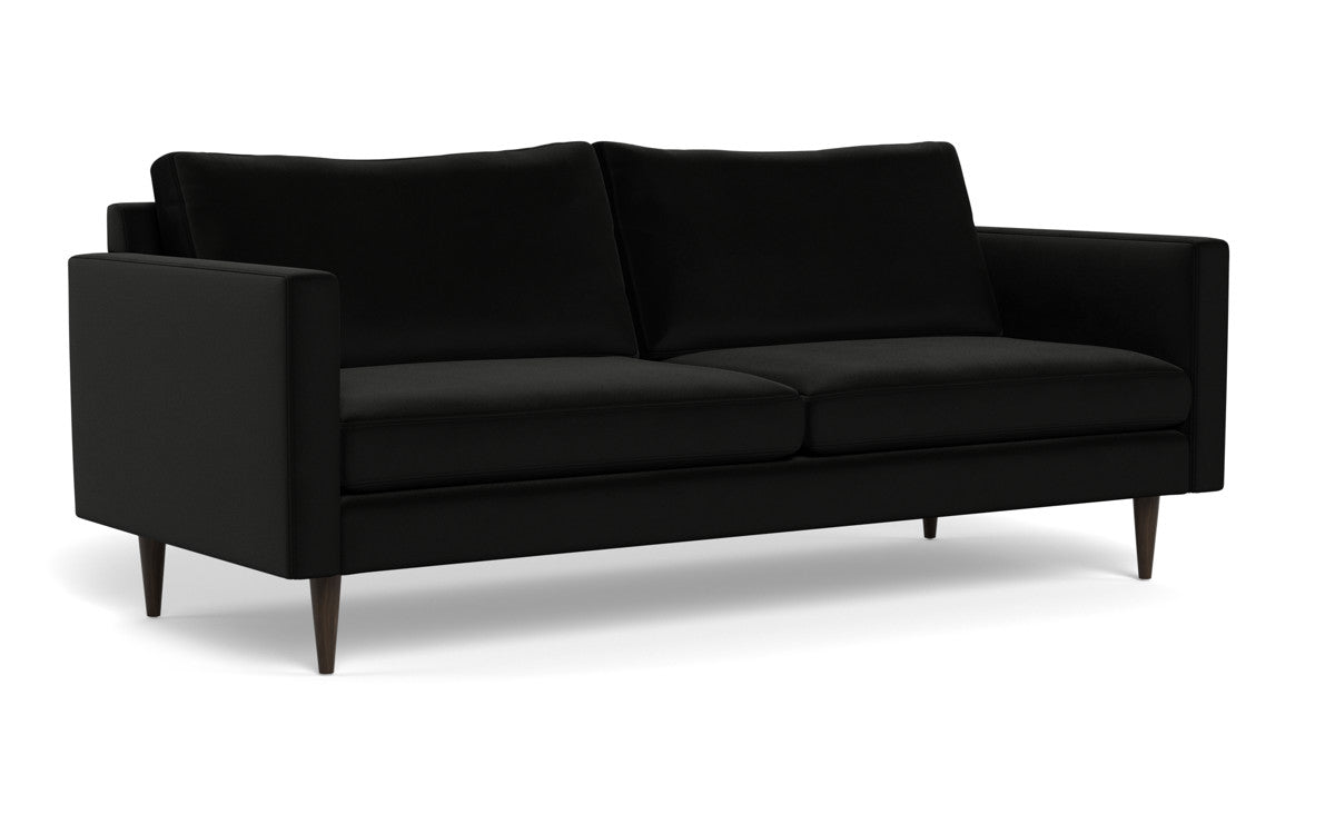 Wallace 85" Untufted Sofa - Superb Gunmetal