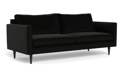Wallace 85" Untufted Sofa - Superb Gunmetal