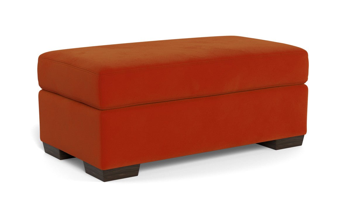 Mesa Storage Ottoman - Superb Gunmetal