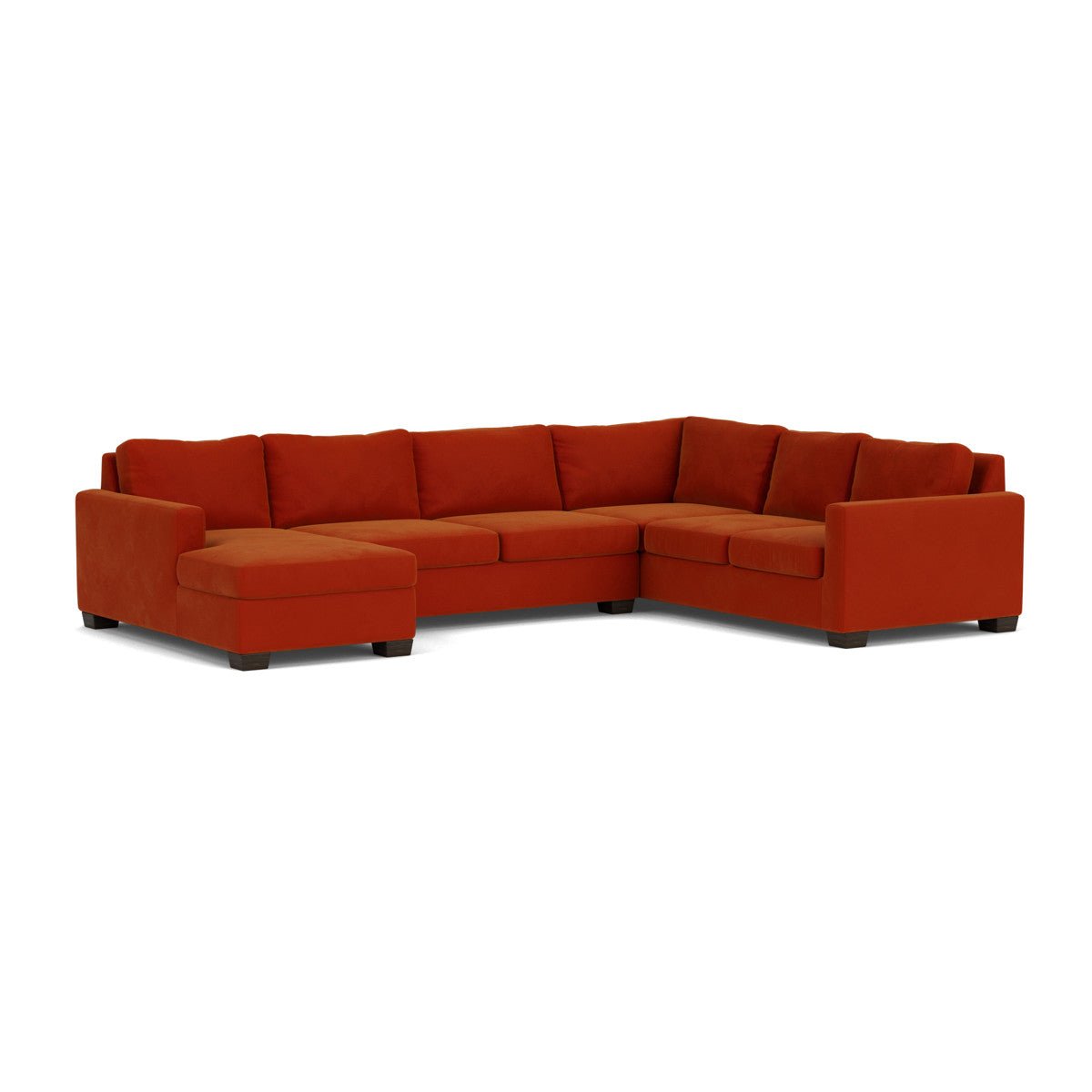 Track 141" Corner Sectionals w. Left Chaise - Superb Hacienda