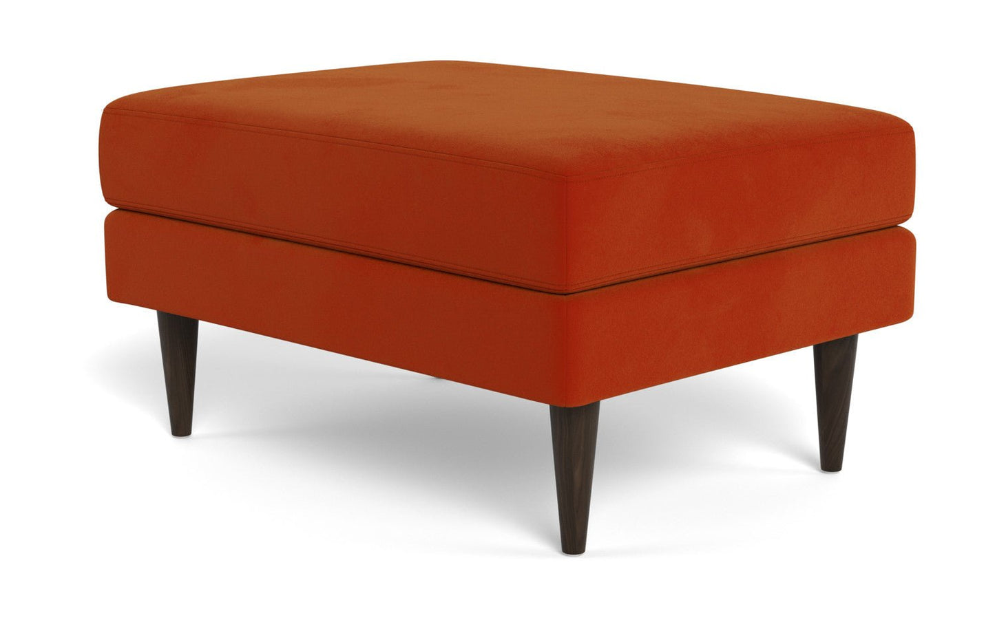 Wallace Untufted Ottoman - Superb Hacienda