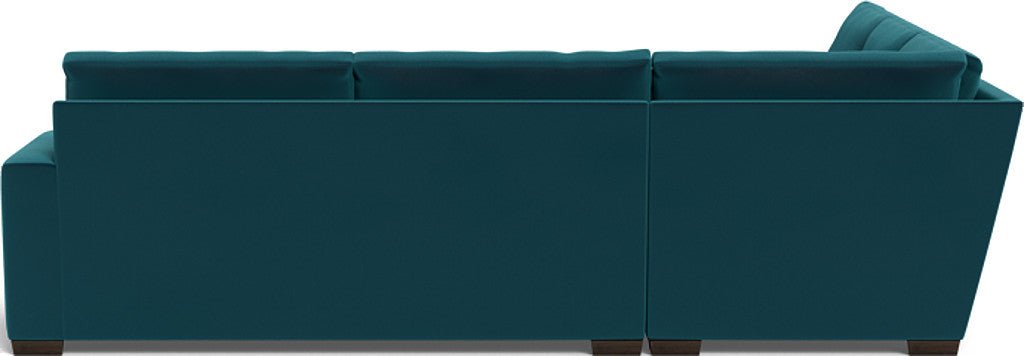 Mas Mesa 127" Deep Corner Sectional - Superb Peacock