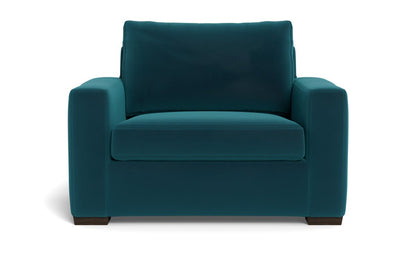 Mesa 52" Arm Chair - Superb Peacock