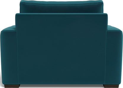Mesa 52" Arm Chair - Superb Peacock