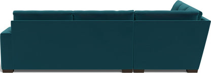 Mesa 121" Corner Sectional - Superb Peacock