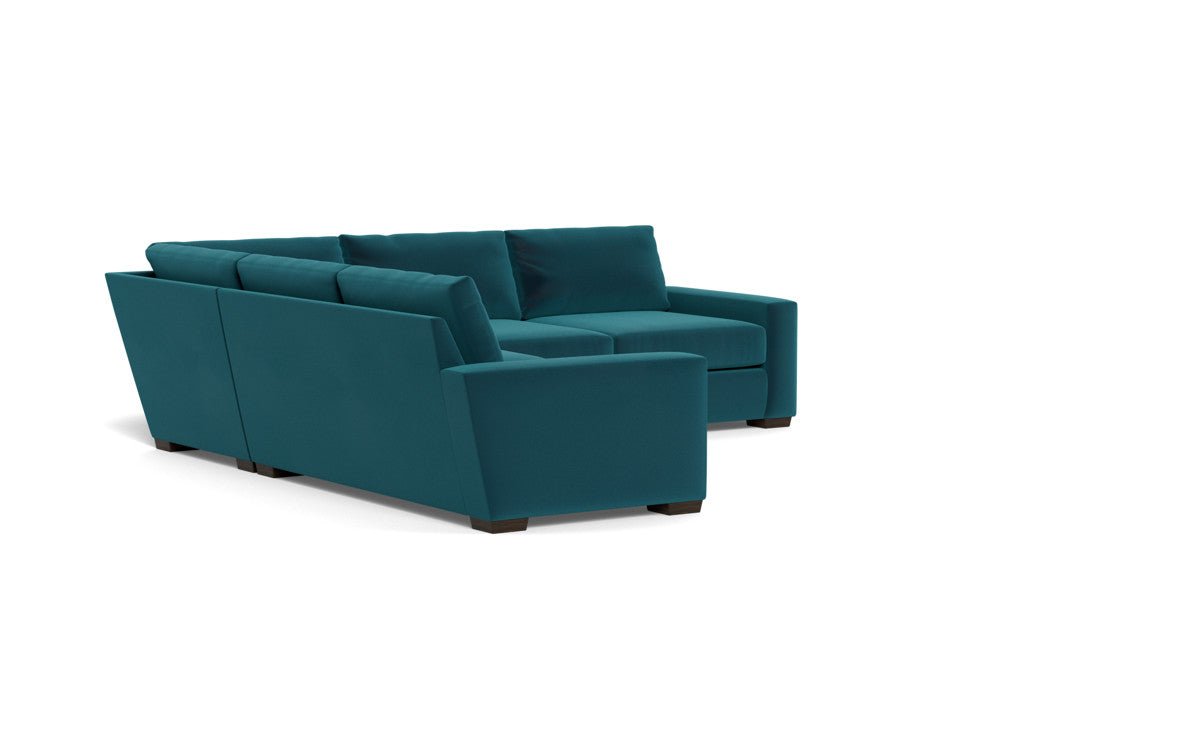 Mesa 121" Corner Sectional - Superb Peacock