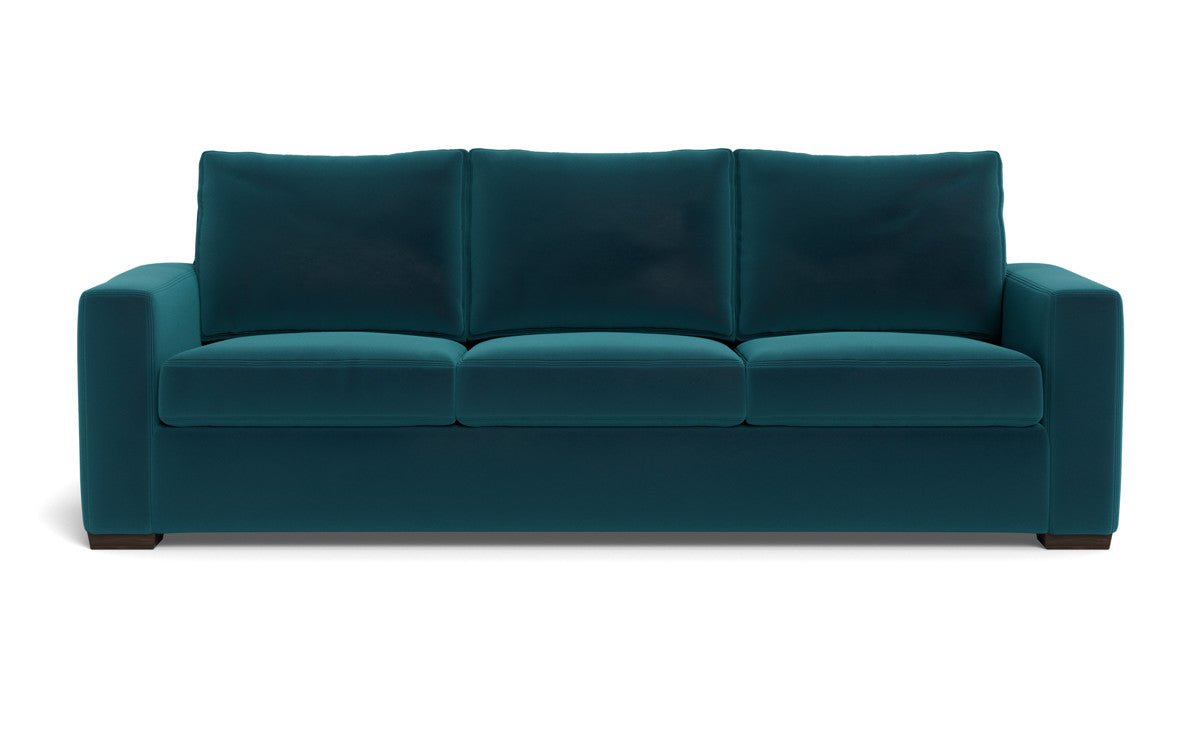 Mesa 101" Estate Sofa Superb Peacock Quick Ship -