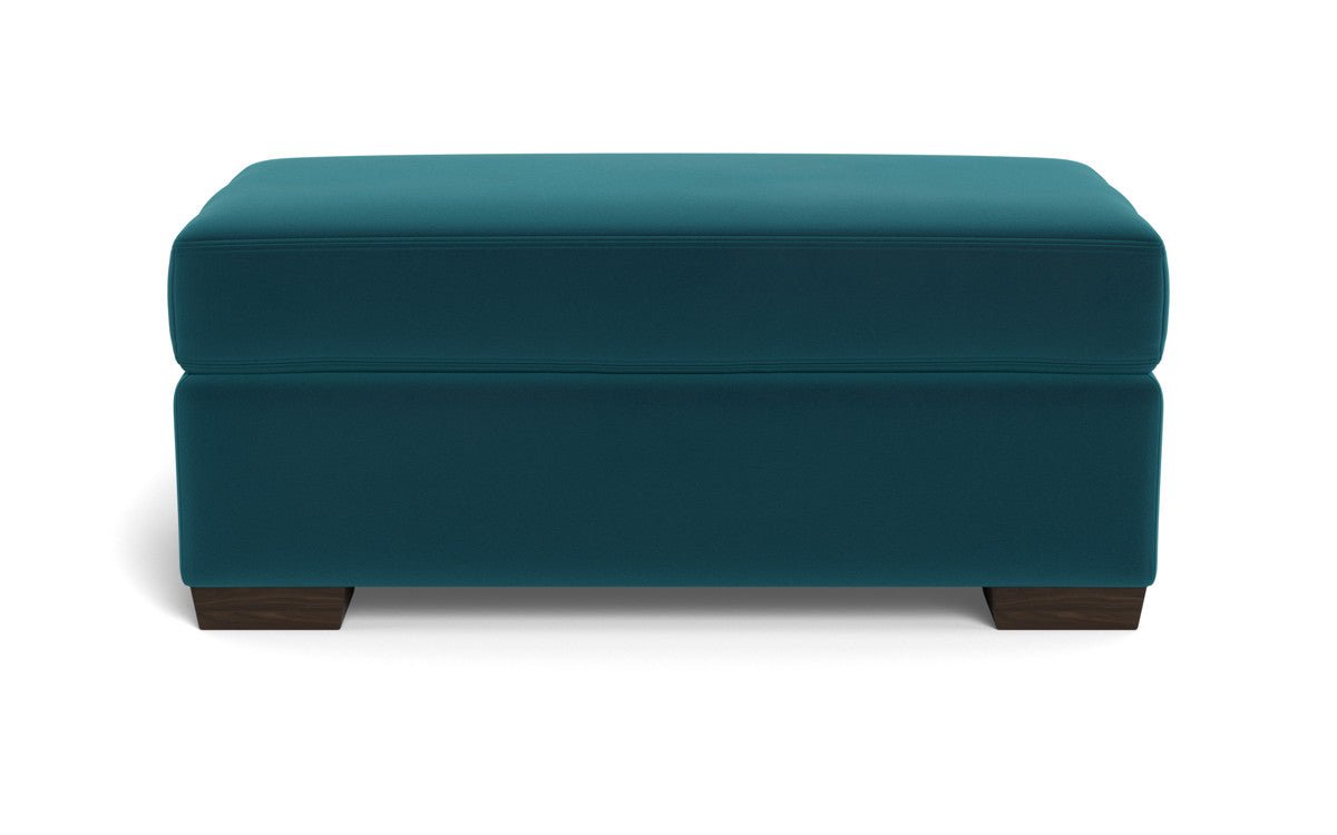 Mesa Storage Ottoman - Superb Peacock
