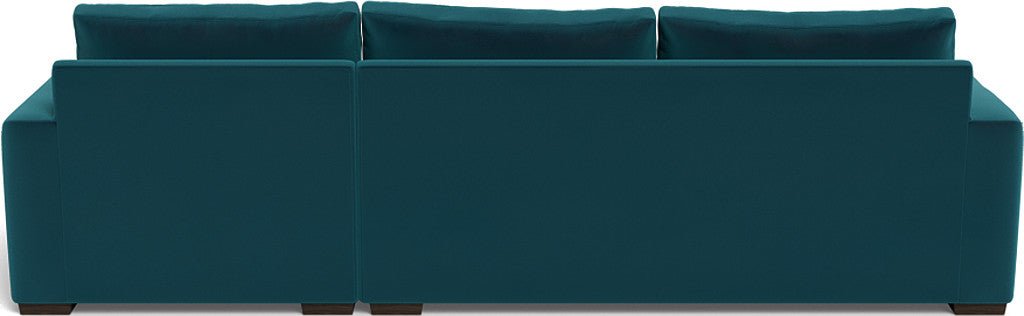Mesa 123" Right Chaise Sectional - Superb Peacock