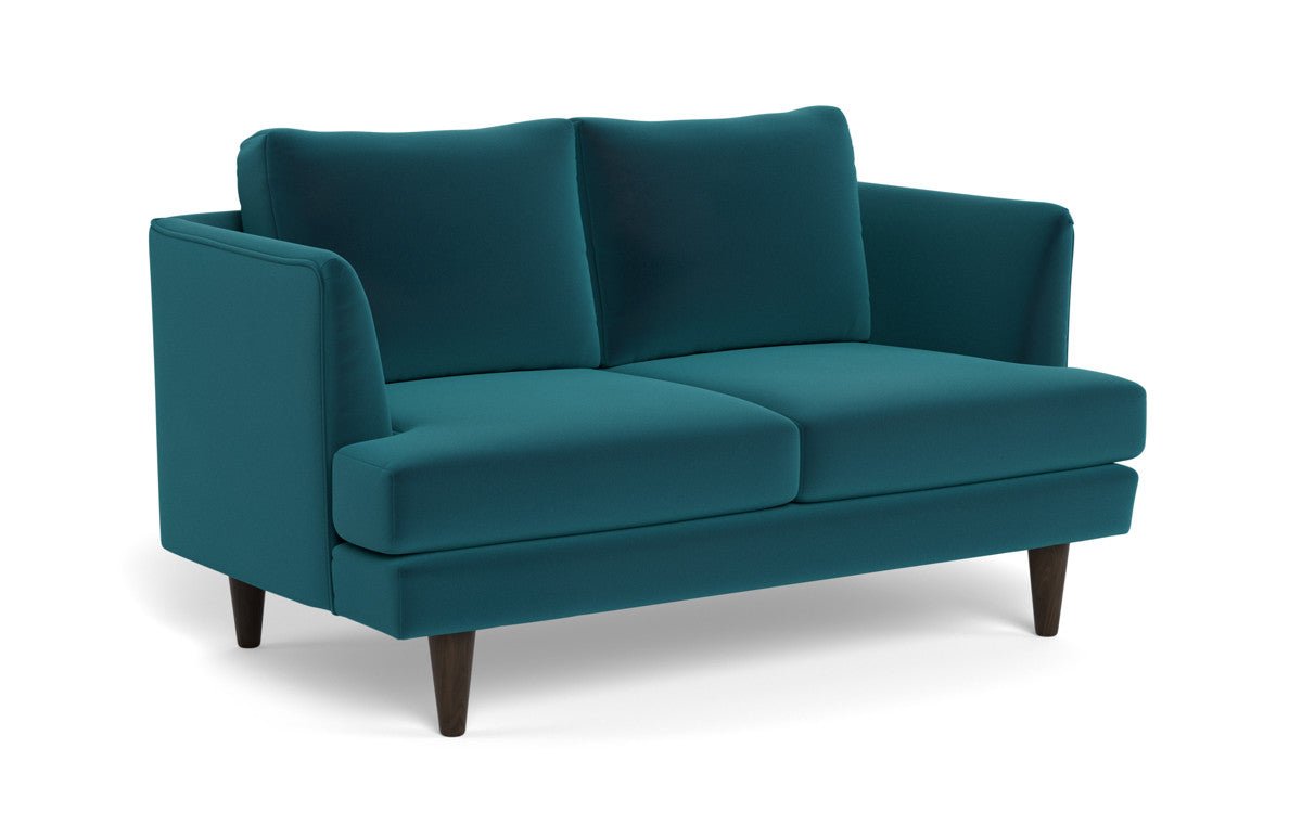 Rainey 59" Loveseat - Superb Peacock