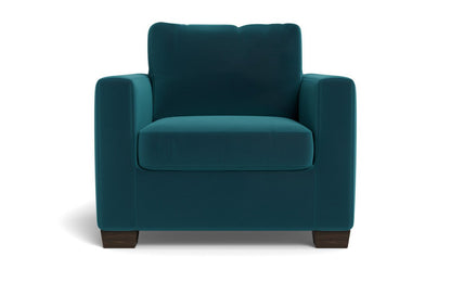 Track 36" Arm Chair - Superb Peacock