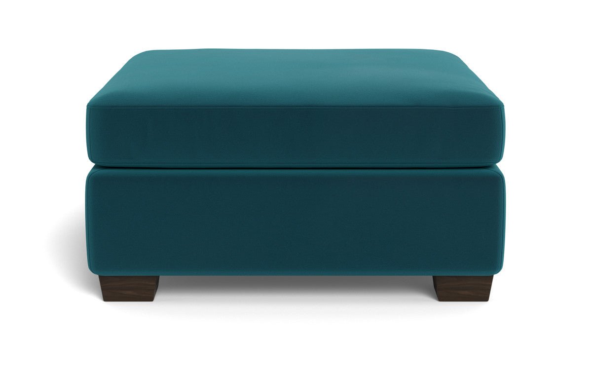 Mas Mesa Storage Cocktail Ottoman - Superb Peacock