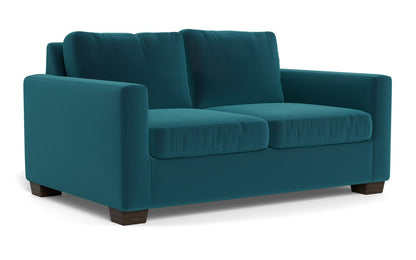 Track 62" Twin Sleeper Loveseat - Superb Peacock