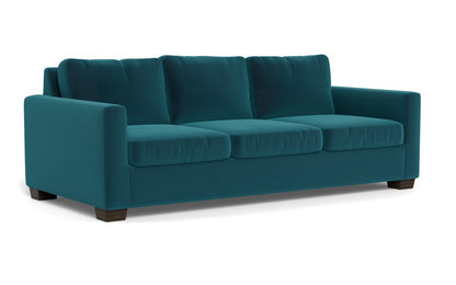 Track 87" Queen Sleeper Sofa - Superb Peacock