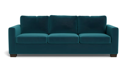 Track 87" Queen Sleeper Sofa - Superb Peacock