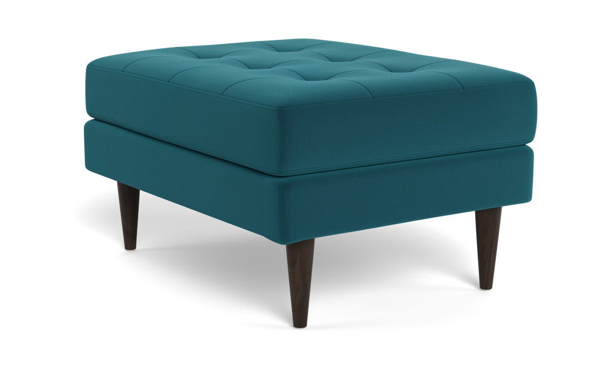 Wallace Ottoman - Superb Peacock