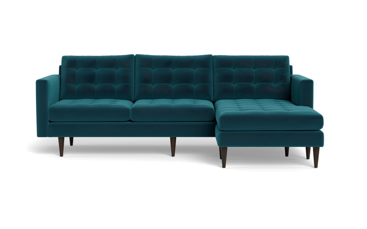 Wallace 98" Reversible Chaise Sofa - Superb Peacock