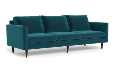 Wallace 98" Untufted Estate Sofa - Superb Peacock