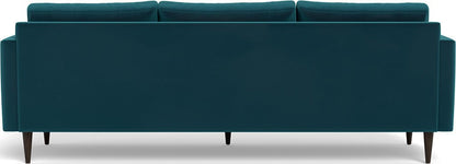 Wallace 98" Untufted Estate Sofa - Superb Peacock