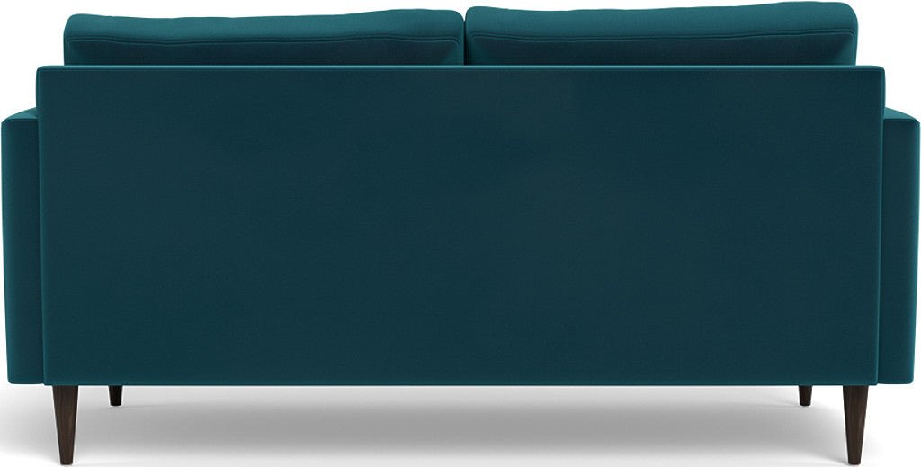 Wallace 69" Untufted Loveseat - Superb Peacock