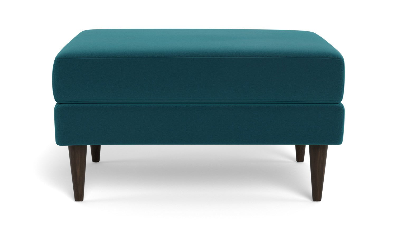 Wallace Untufted Ottoman - Superb Hacienda
