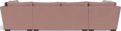 Mesa 154" Condo U Sectional - Superb Peony