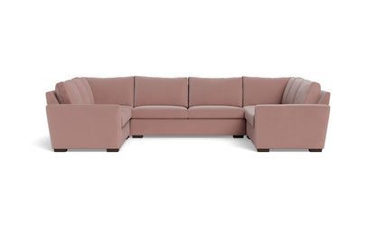 Mesa 154" Condo U Sectional - Superb Peony